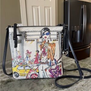 Brighton Crossbody Bag Fashionista City Girl/Fashion Week